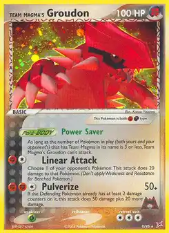 Groudon del Team Magma