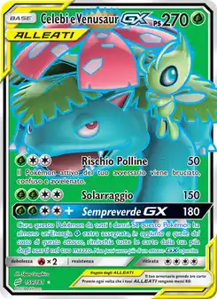 Celebi e Venusaur GX