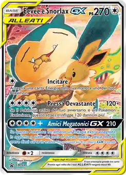 Eevee y Snorlax-GX