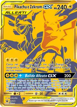 Pikachu e Zekrom-GX