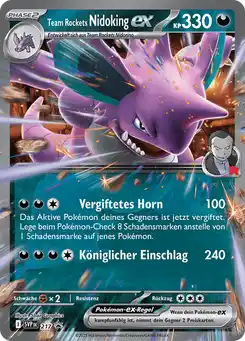 Team Rockets Nidoking-ex