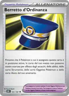 Berretto d'Ordinanza