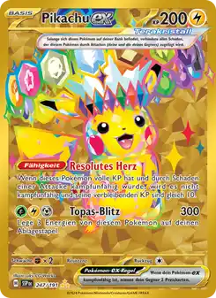 Pikachu ex