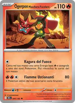 Ogerpon Maschera Focolare