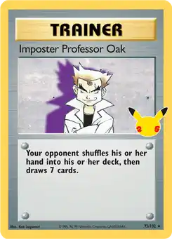 Profesor Oak impostor