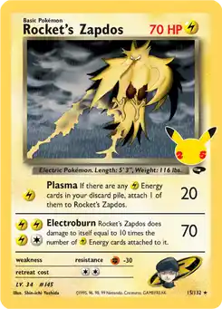 Zapdos del Rocket