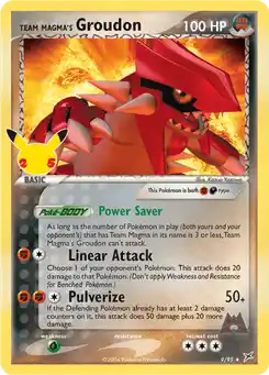Groudon del Team Magma