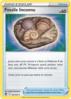 Fossile Sconosciuto