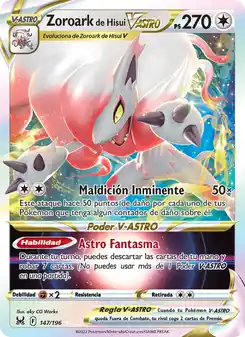 Zoroark di Hisui V ASTRO