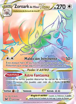 Zoroark di Hisui V ASTRO
